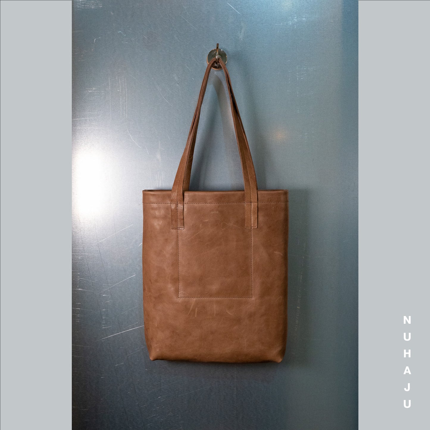 slim tote (taupe)